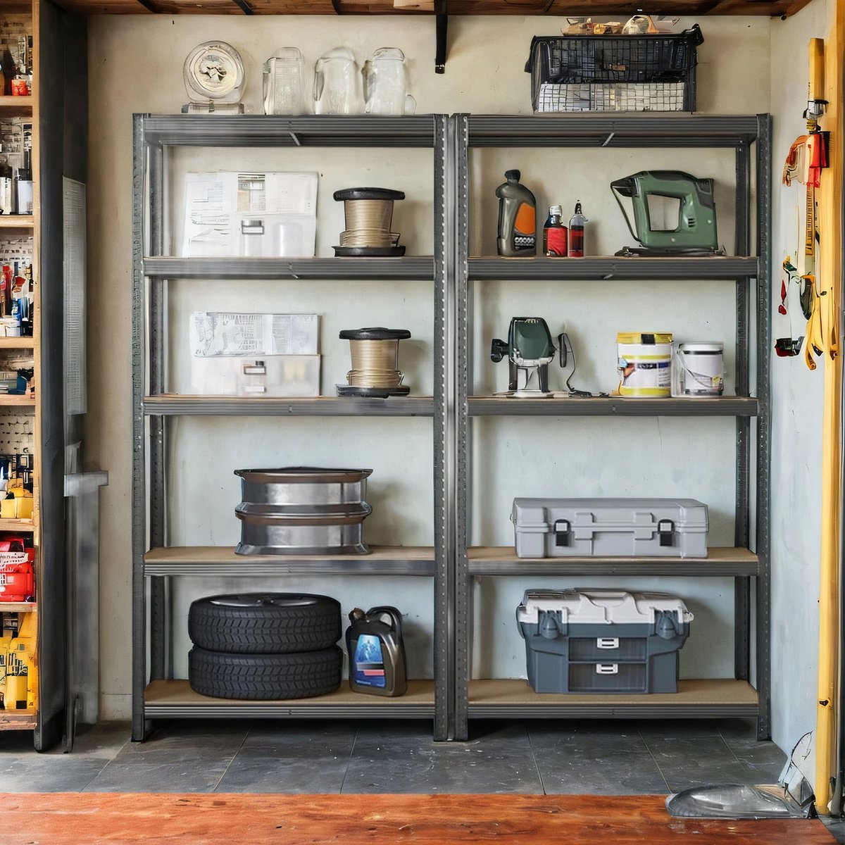Stellingkast – Opbergplank – Voor Zware Lasten – Industrieel