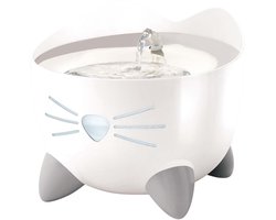 Catit Pixi Fountain Rvs - Kattendrinkbak - Ø20x16 cm Wit