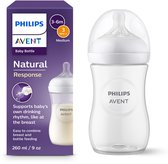 Bol.com Philips Avent - Babyfles - Natural Response - 1 stuk - 260ml- SCY903/01 aanbieding