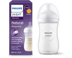 Philips Avent - Babyfles - Natural Response - 1 stuk - 260ml- SCY903/01