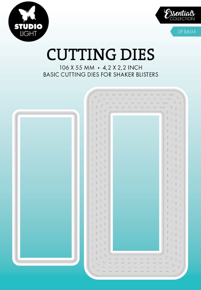Cutting die Lip balm blister - Essentials nr. 970