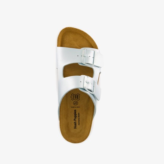 Hush Puppies dames bio slippers lichtblauw - Maat 39 - Extra comfort - Memory Foam