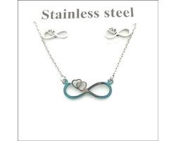 Aramat Jewels | Sieradensets | Hartvormige Roestvrij Stalen Sieradenset | | | | | | | Verkleurd niet