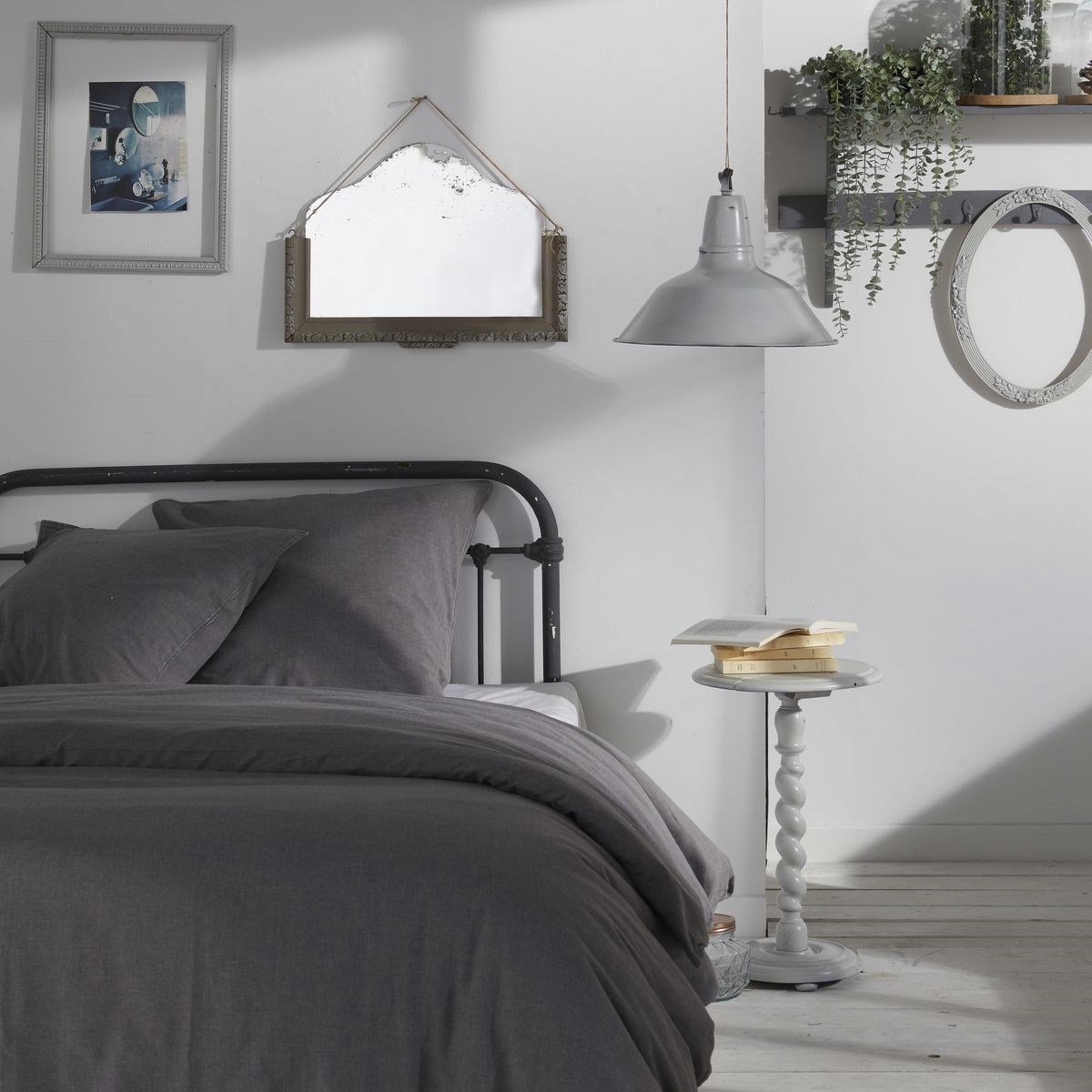 Dekbedovertrek set TODAY Grijs Bed van 200 220 x 240 cm