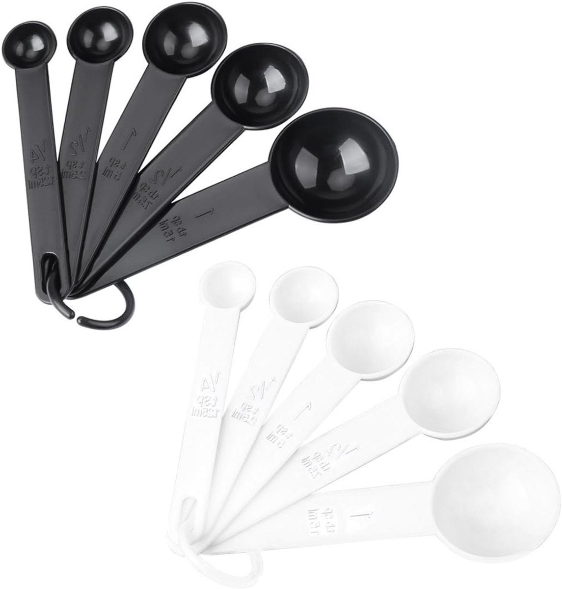 Maatbeker en maatlepel set - 2 stuks voor vloeistoffen/levensmiddelen/koken