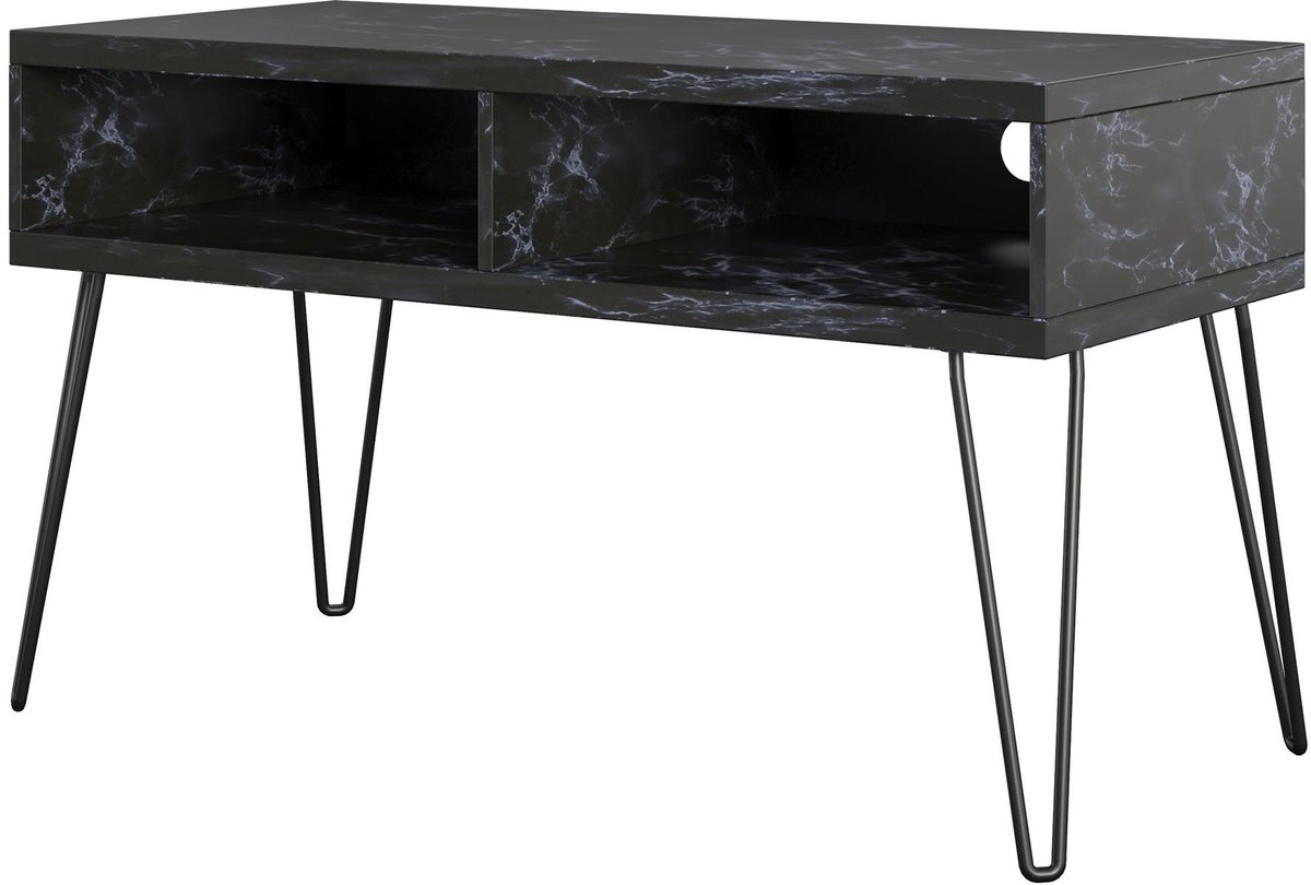 Notio Living Athena-Tv-meubel - Zwart Marmerlook
