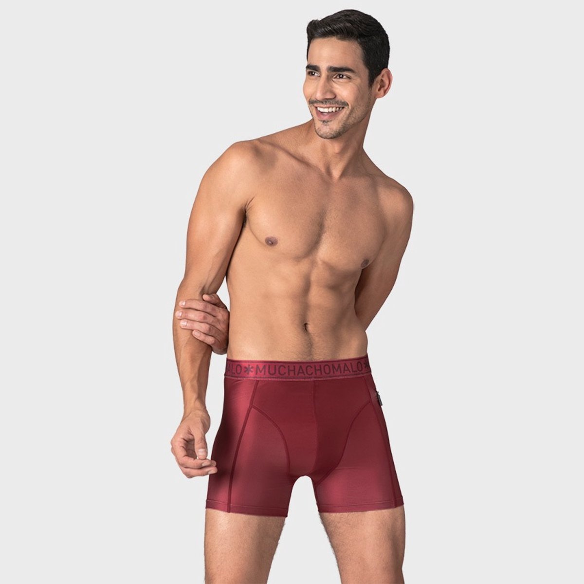 Muchachomalo Heren Thight Zwembroek - 1 Pack - Rood - Mannen Zwembroek — afbeelding 7