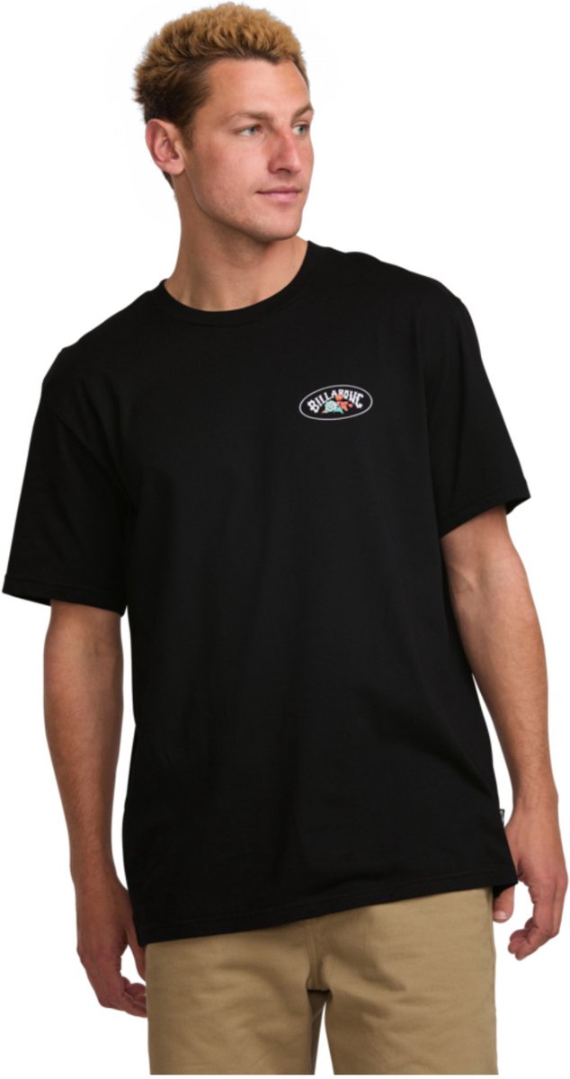 2025 Billabong Heren Orbit Arch Premium Korte Mouw Tee - Bla