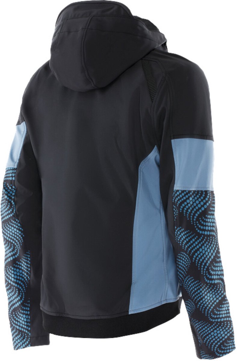 Dainese Ignite 2 Dames Zwart Blauw Mirage Textiele Motorjas - Maat 40 - Jas – foto 3