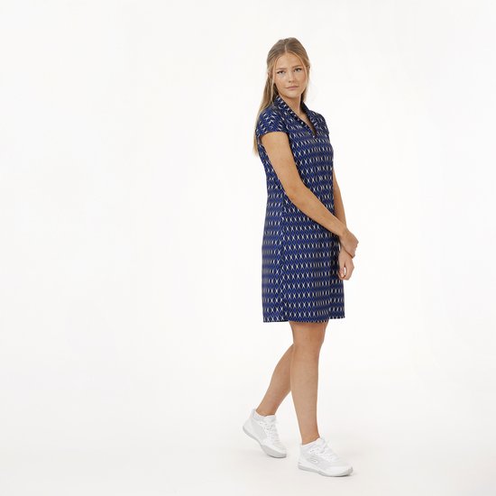 Func Factory dames Jurkje Sandy blue print maat 42 van Func Factory — afbeelding 2