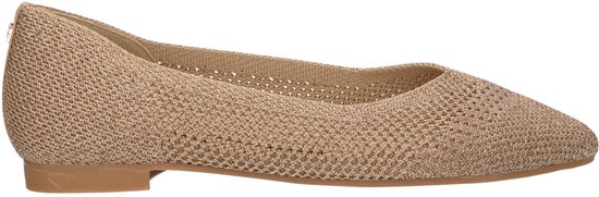 Mocassins La Strada en maille dorée pour femme - taille 38