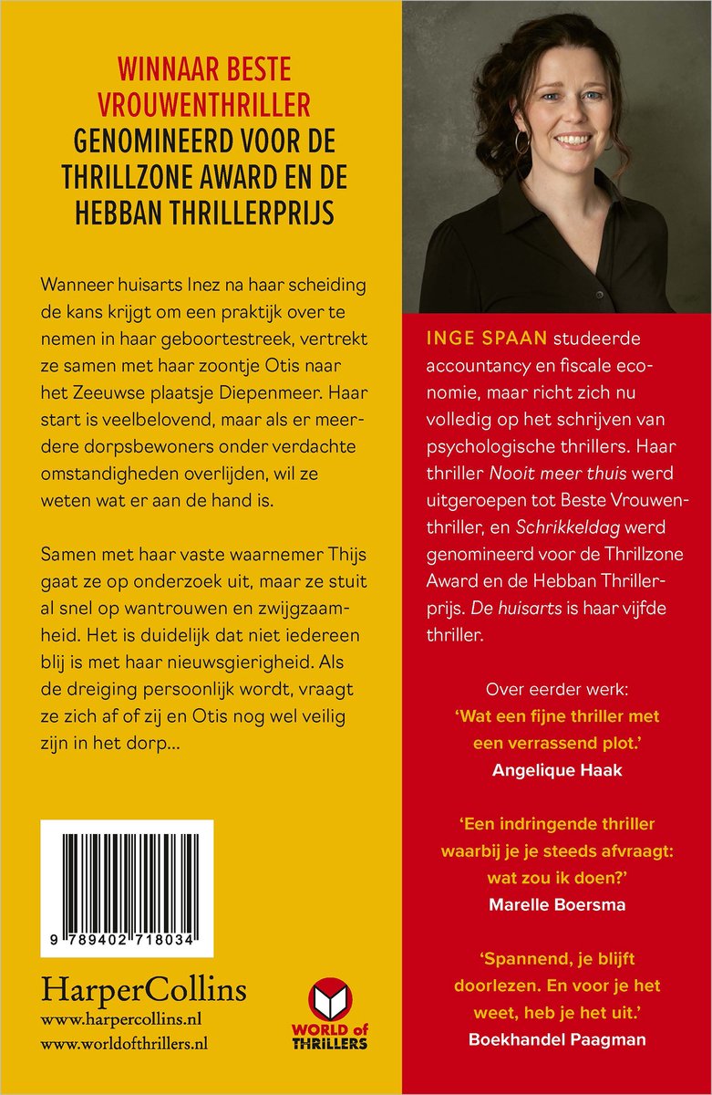 De huisarts - back cover