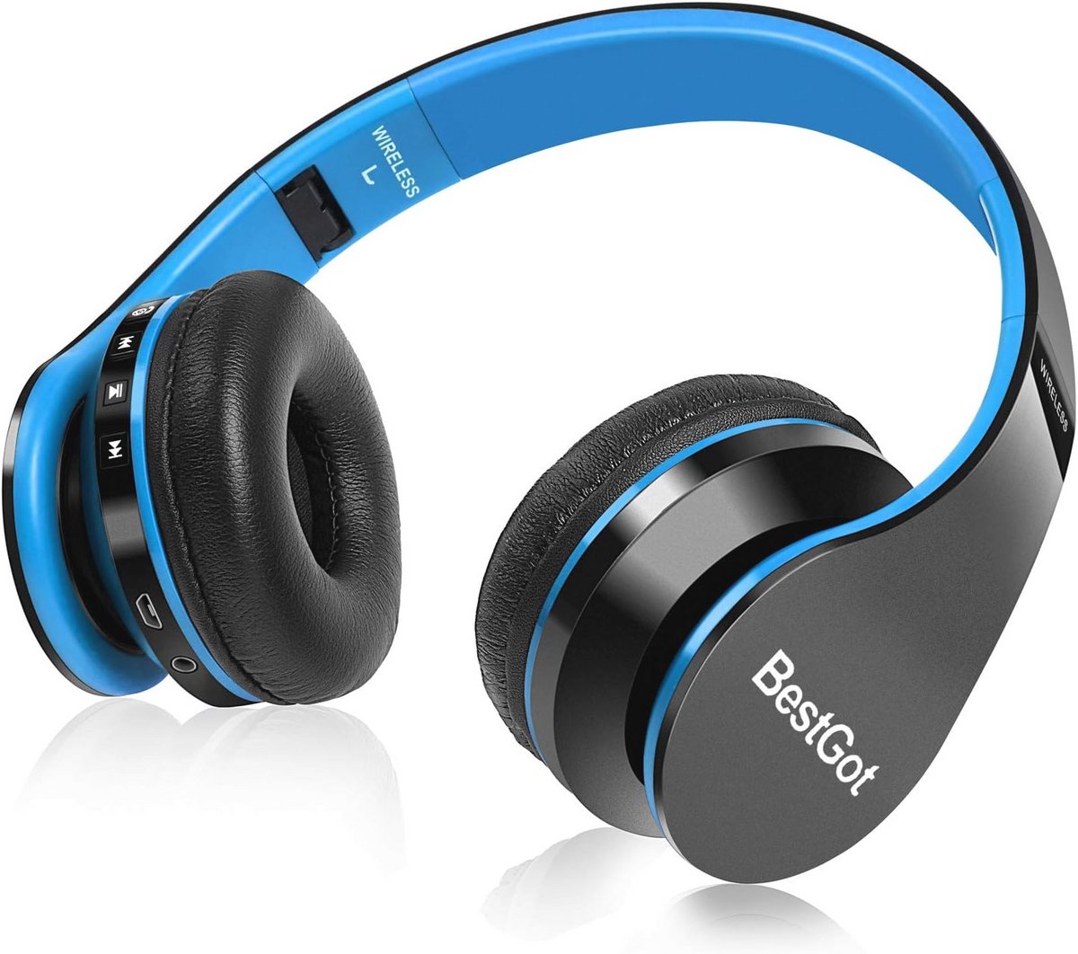 Draadloze Bluetooth Hoofdtelefoon voor Kinderen - Opvouwbare Hoofdtelefoon met Microfoon, Geschikt voor Mobiele Telefoons, Tablets, en Laptops