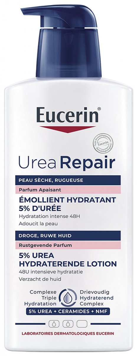 Eucerin Urearepair 5% urea 400ml met parfum
