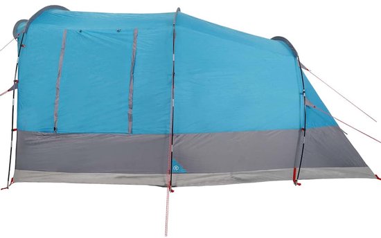 vidaXL Tunneltent - 3-persoons - Waterdicht - Blauw Kampeerten - Tunneltent - Campingtent - Tent - Waterproof Tent van Vidaxl — afbeelding 3