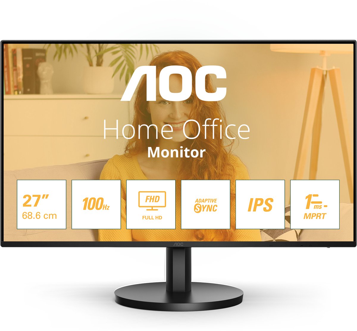 Bol.com AOC 27B3HA2 - Full HD IPS Monitor - 100hz - 27 inch aanbieding