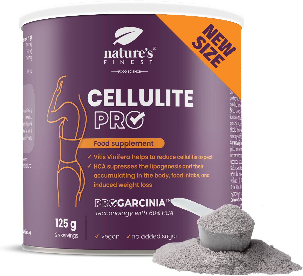 Goedkoopste Nature's Finest Cellulite PRO - Anti-cellulite supplement voor vrouwen - Vermindert zichtbare cellulite - Ondersteunt gewichtsverlies - Verhoogt vetverbranding - Vermindert vetopslag - Vermindert hongergevoel