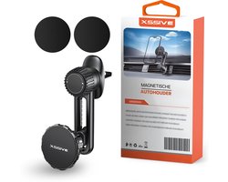 Xssive Telefoonhouders Auto Magnetisch - 360 Graden Verstelbare Arm - Universele Telefoonhouder Auto Ventilatie - GSM Houder Auto Ventilatierooster - Smartphonehouder