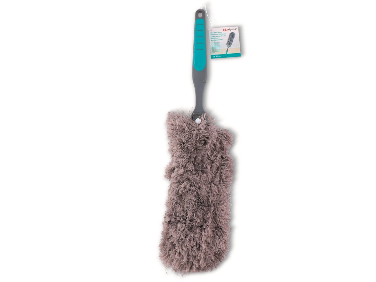 Alpina Microfiber Duster - 50 cm, Groen/Grijs