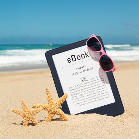 Ereader Backlight Silvergear eReader 6 Inch - Ebook Reader met Backlight - 4GB Zwart | bol