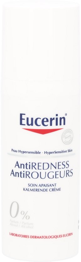 Eucerin AntiREDNESS Kalmerende Dagcreme voor Vrouwen - Corrigerende Crème - Rosacea Crème - Roodheid Gezichtscreme - 50 ml