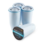 Bol.com ZeroWater Waterfilter 4 Pack - Premium 5-traps Waterzuivering - 4 Stuks Drinkwater Filterpatronen - NSF Gecertificeerd aanbieding