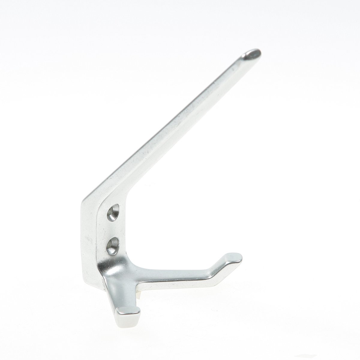 Kapstokhaak - Aluminium - Aluminium - Hermeta - Hermeta Dubbel Hoed-/Jas0032 Aluminium