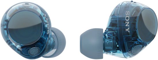 Foto: Uiisii hm12 in ear oordopjes oortjes met draad en microfoon 120cm 35mm audiokabel blauw