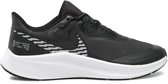 Nike Quest 3 Shield - Maat 44.5 - Zwart Wit - Sportschoenen Heren