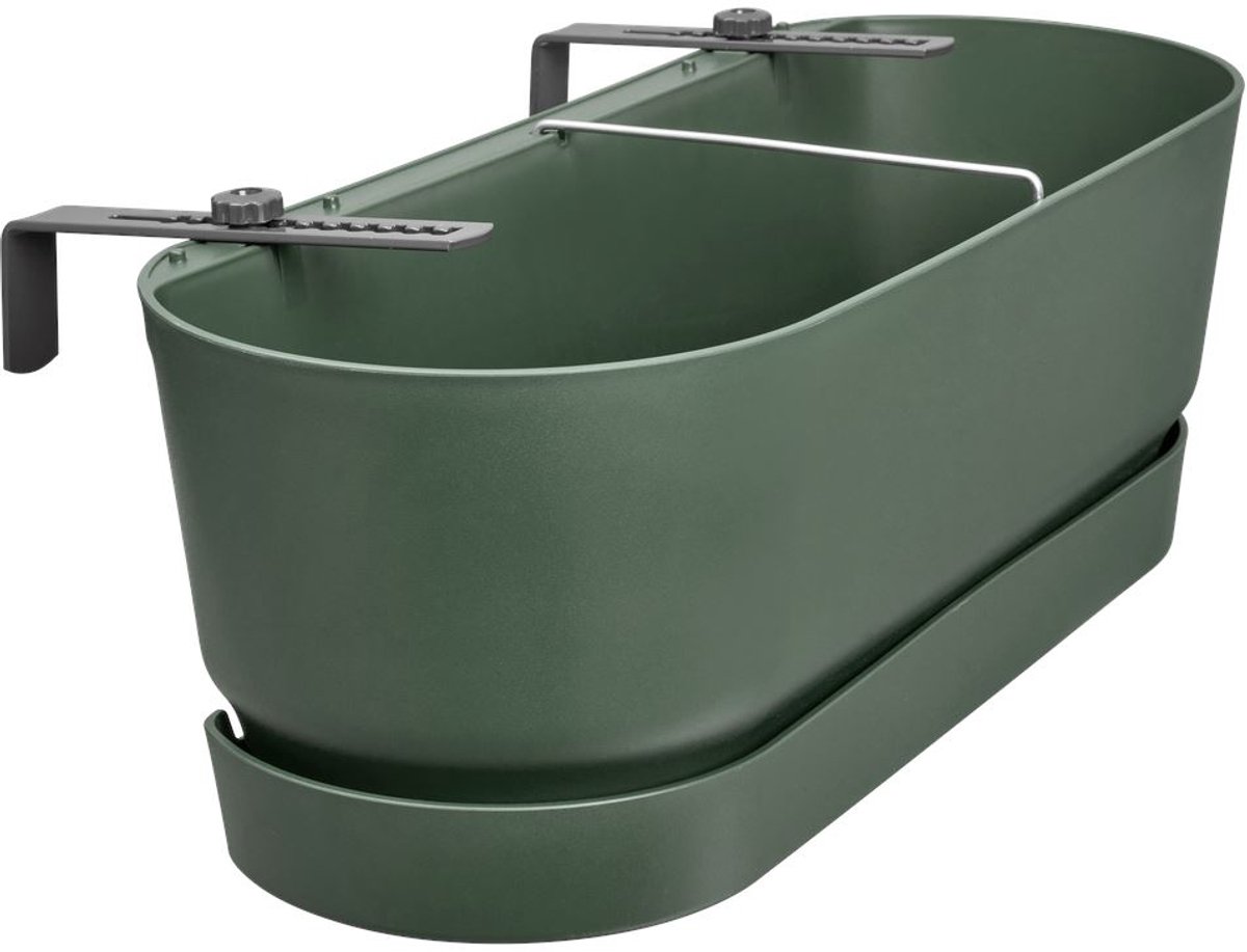 Elho Greenville Easy Balcony 52 - Balcony Planter with Hanging Bracket