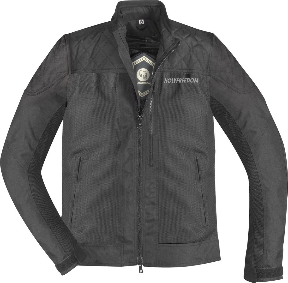 HolyFreedom Rete Air Zwart Textiele Motorjas - Jas