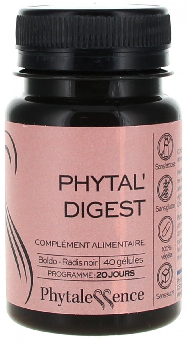 Phytalessence Phytal'Digest 40 Capsules