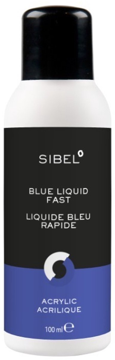 Goedkoopste Sibel Professional Blue Acrylic Liquid Fast Setting 100 ml