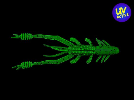 Reins Ring Shrimp 2 Motoroil Pepper 5cm van Merkloos — afbeelding 2