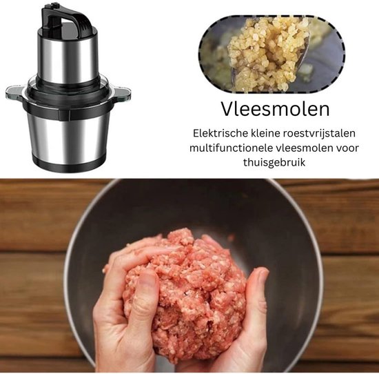 BEPER P102ROB010 Keukenmachine met twee bladen, 400 W, Kunststofreservoir van 500 ml, Roestvrijstalen bladen voor homogeen hakken, Veiligheidssysteem en antislipvoetjes, Voeding met snoer, Wit/Rood BEPER P102ROB010 Keukenmachine met twee bladen, 400 W, Kunststofreservoir van 500 ml, Roestvrijstalen bladen voor homogeen hakken, Veiligheidssysteem en antislipvoetjes, Voeding met snoer, Wit/Rood
