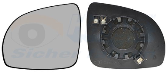 Voor Toyota Voor Corolla 2004-2008 Auto Deur Wing Spiegel Glas Vervangend buitenspiegelglas (Size : Right side Voor Toyota Voor Corolla 2004-2008 Auto Deur Wing Spiegel Glas Vervangend buitenspiegelglas (Size : Right side