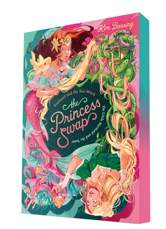The Princess Swap- Rapunzel and the Sea Witch (or, The Little Mermaid and the Tower)