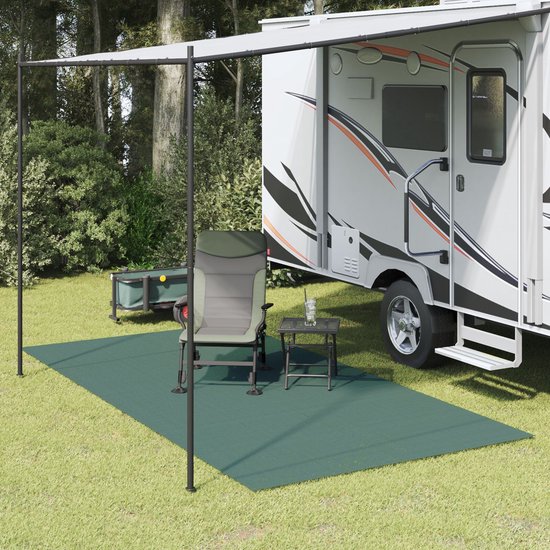 vidaXL - Tenttapijt - Groen - 800 - x - 350 - cm - Polyester van Vidaxl — afbeelding 3