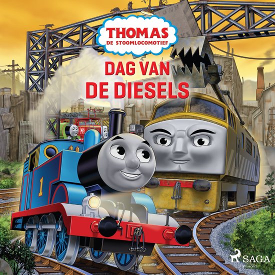 Thomas de Stoomlocomotief - Dag van de Diesels - cover