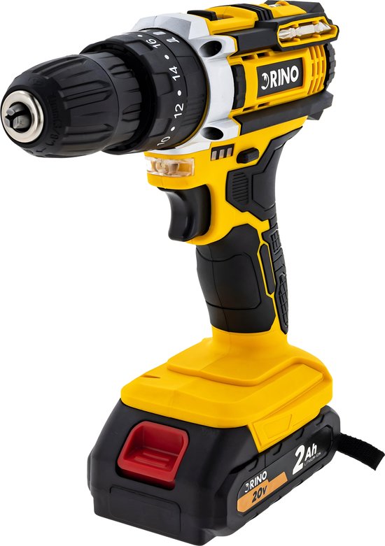 RINO boormachine 20V DRI20LI-28imp+ set 28 st