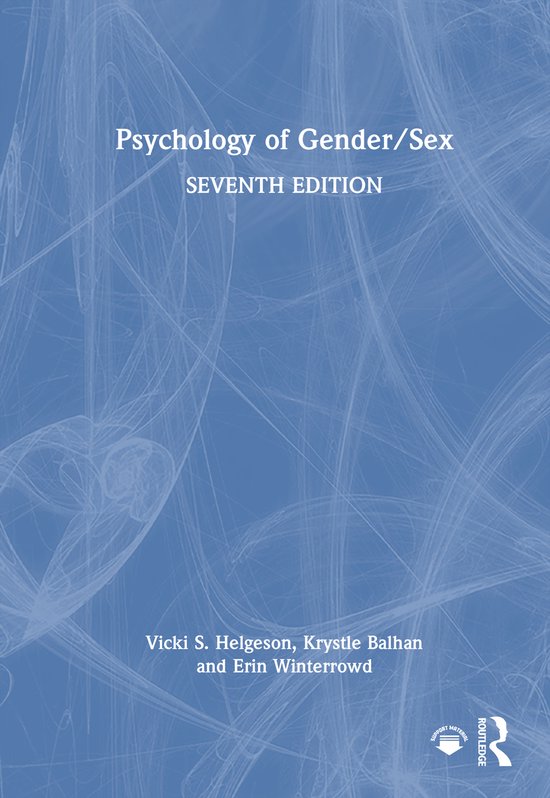 Psychology of Gender/Sex - cover