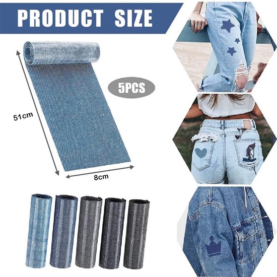 20 stuks Kleding Reparatie Patches - Patch - Strijkapplicaties