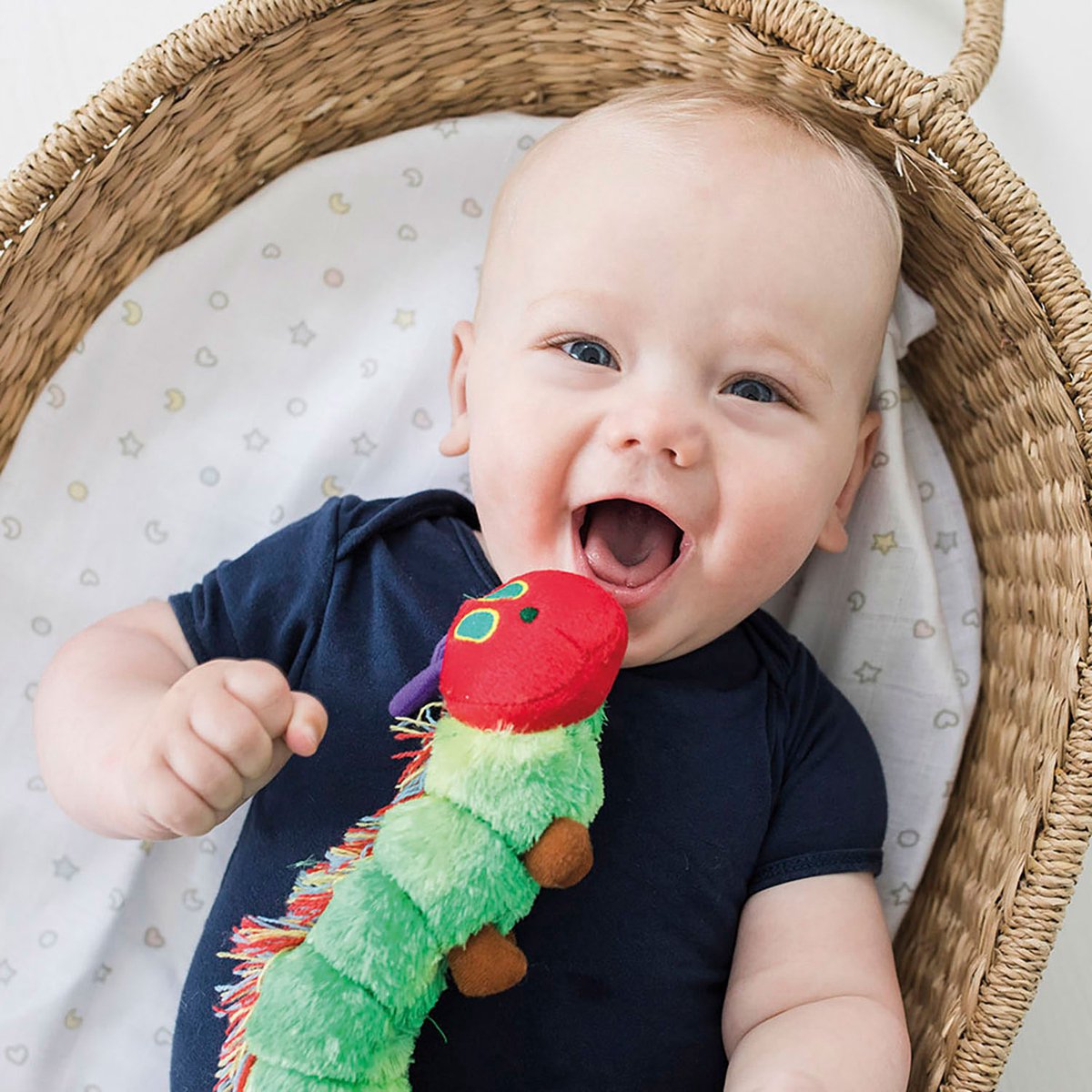 Pluche Rupsje Nooitgenoeg (26 cm) — afbeelding 3
