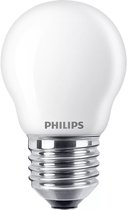 Philips LED lamp E27 Monochroom Lichtbron - Warm wit - 4,3W = 40W - Ø 4,5 cm - 1 stuk
