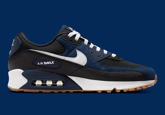 air max 90s blue and black