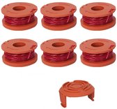 Upgrade WA0004 draadspoel bladkop compatibel met Worx accu grastrimmer