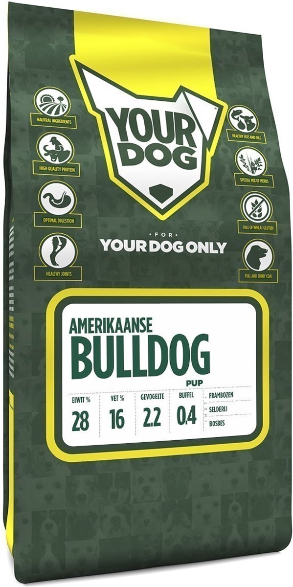 Yourdog Yourdog amerikaanse bulldog pup - 3 KG