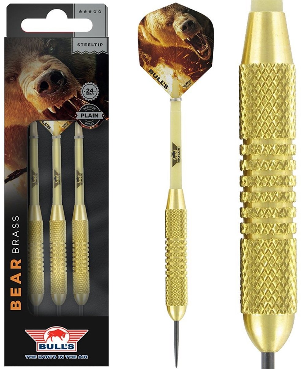 Bull's Bear Brass 24 gram - Dartpijlen