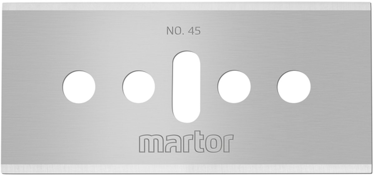 Reservemes Martor rechthoekig nr. 45 10 stuks