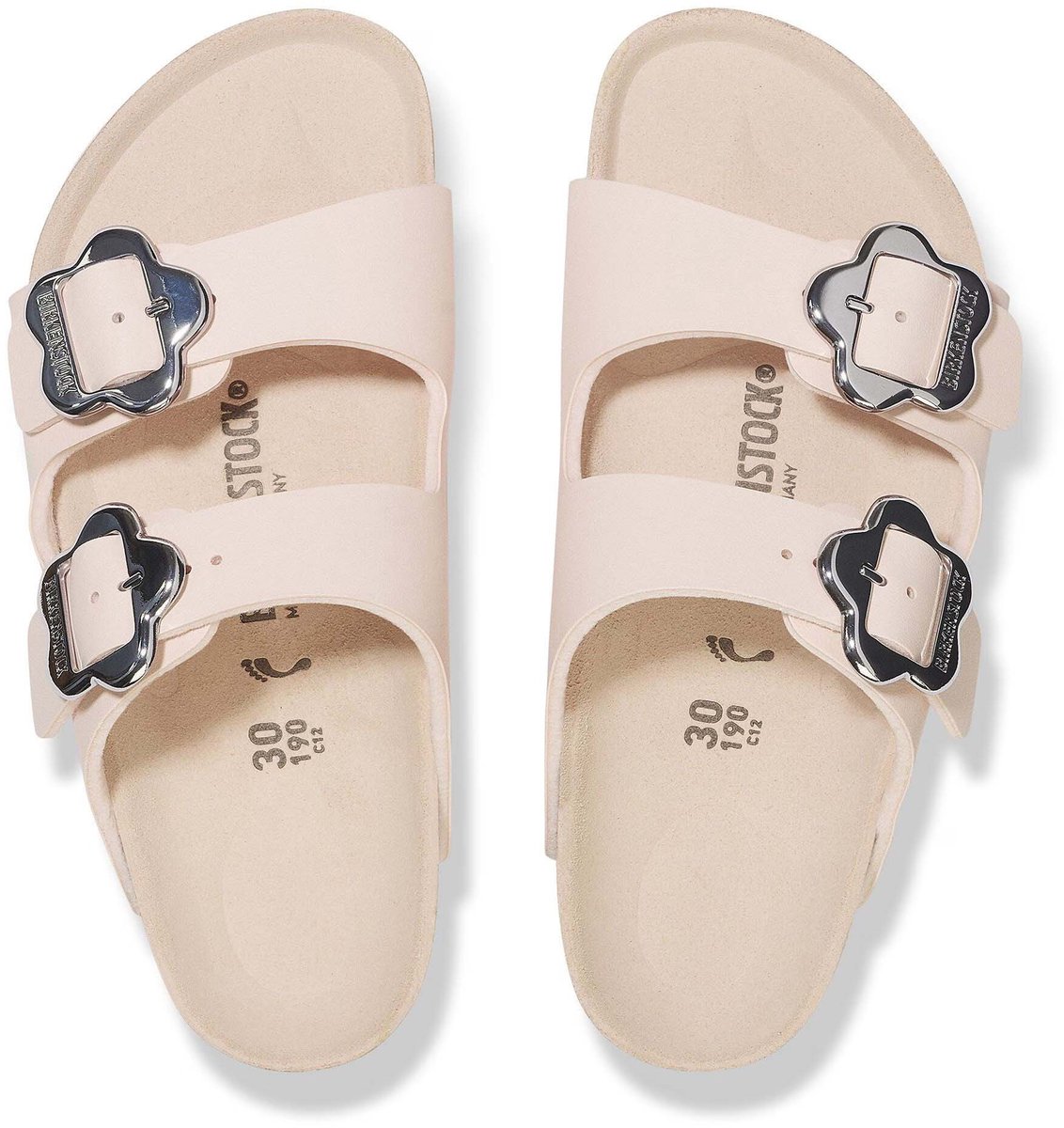 Birkenstock Arizona Kinderslippers Birko Flor Streetwear Kind Roze